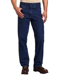 Carhartt 2112 Cat 2 Flame-Resistant Signature Denim Relaxed Fit Jeans Men 40x32